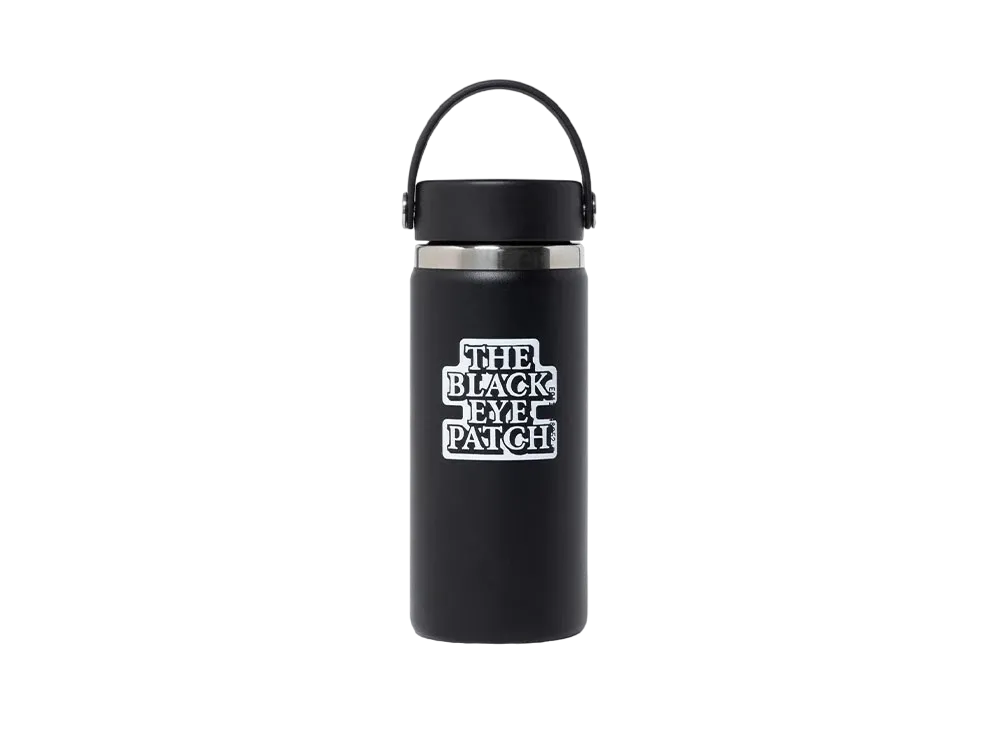 BlackEyePatch OG Label Hydro Flask Bottle "Black"