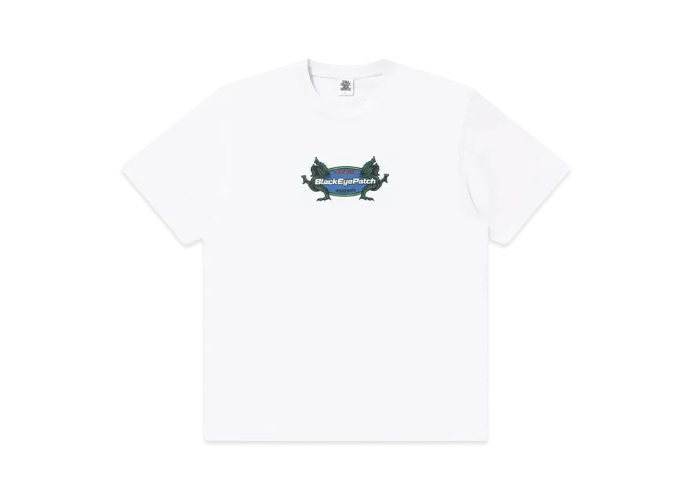 BlackEyePatch Guardian Oval Logo Tee "White"