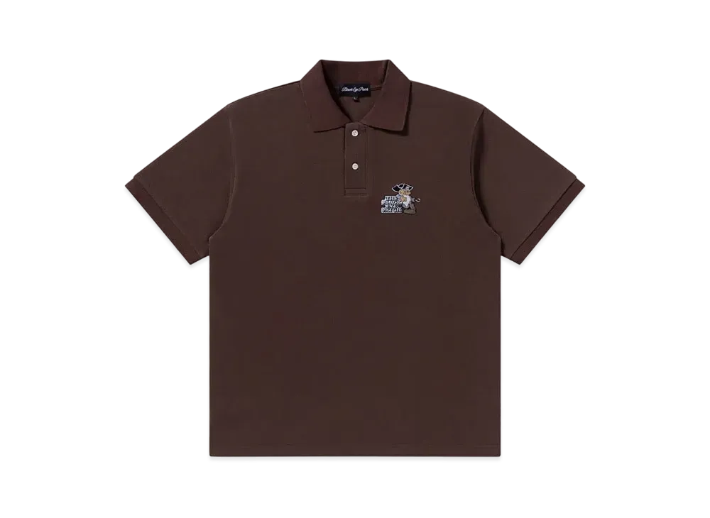 BlackEyePatch OG Pirate Polo Shirt "Brown"