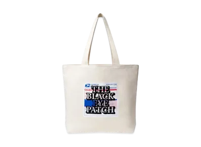 BlackEyePatch Priority Label Big Tote "White"