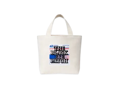 BlackEyePatch Priority Label Small Tote "White"