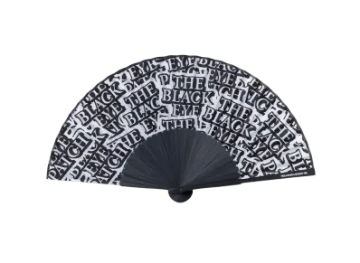 BlackEyePatch OG Label Covered Hand Fan "Black"
