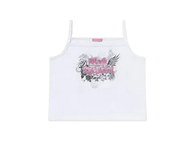 BlackEyePatch Roses And Wings Camisole "White"