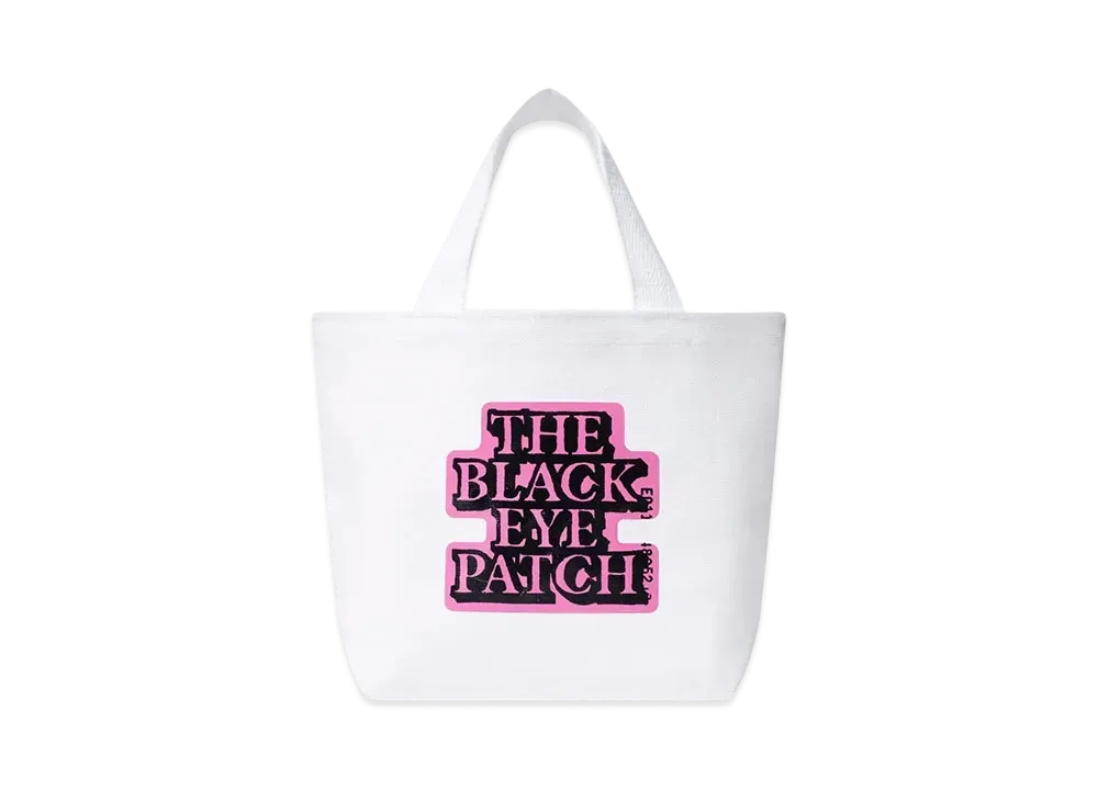 BlackEyePatch OG Label Mini Tote Bag "White"