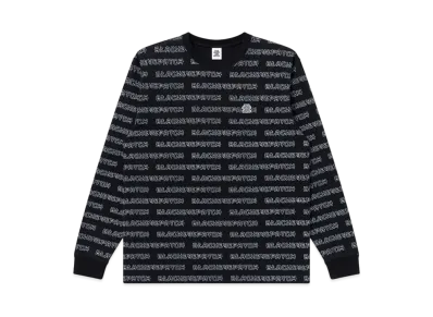BlackEyePatch Kanji Bordered L/S Tee "Black"