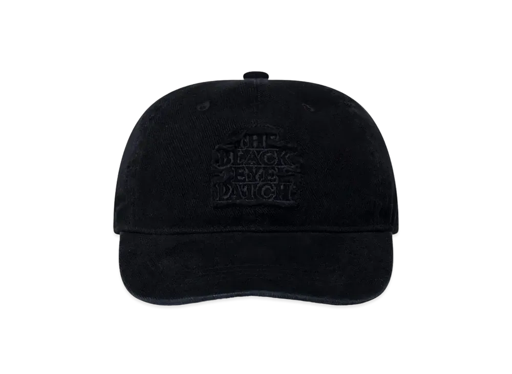 BlackEyePatch Raw OG Label Washed Cap "Black"