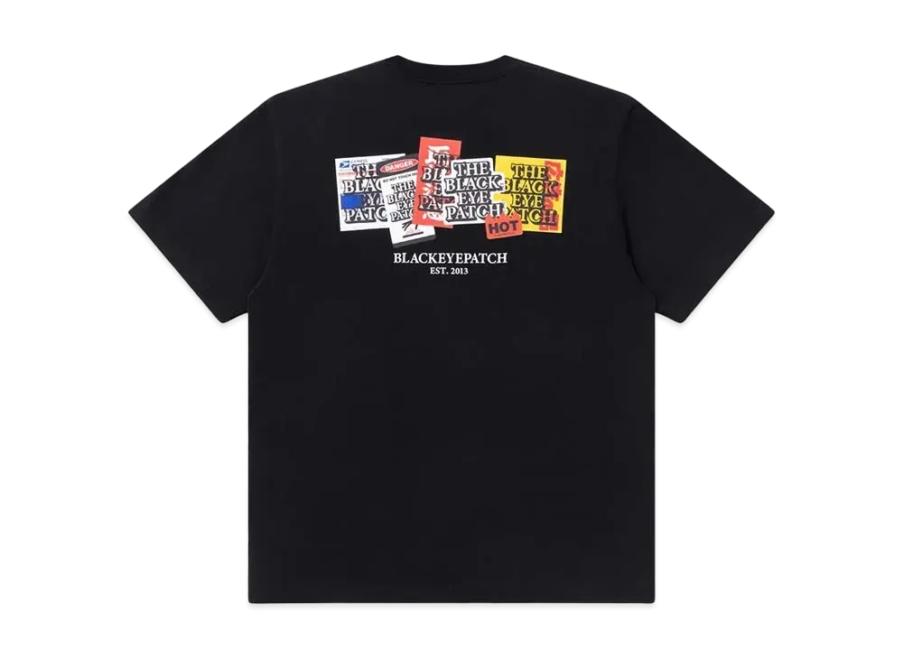 BlackEyePatch Label Pack Tee "Black"