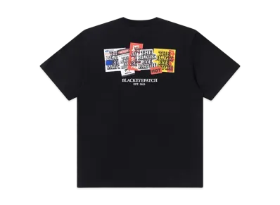 BlackEyePatch Label Pack Tee "Black"
