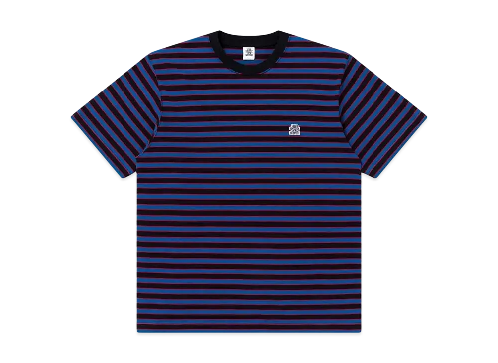 BlackEyePatch Bordered Small OG Label Tee "Blue"