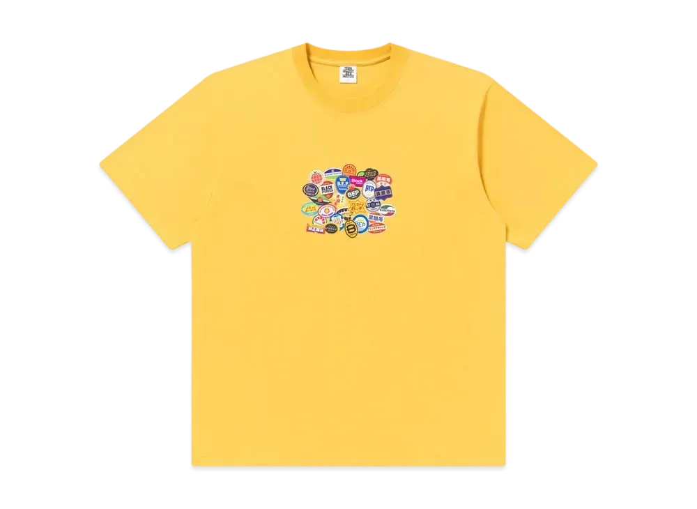 BlackEyePatch Fruit Labels Tee "Yellow"