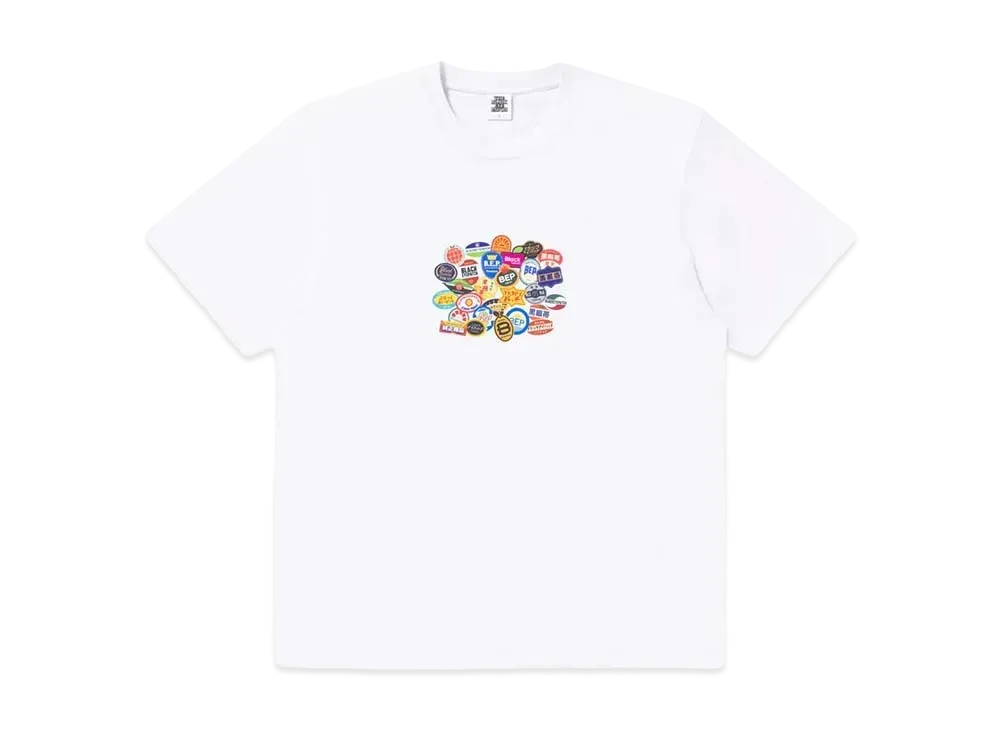 BlackEyePatch Fruit Labels Tee "White"