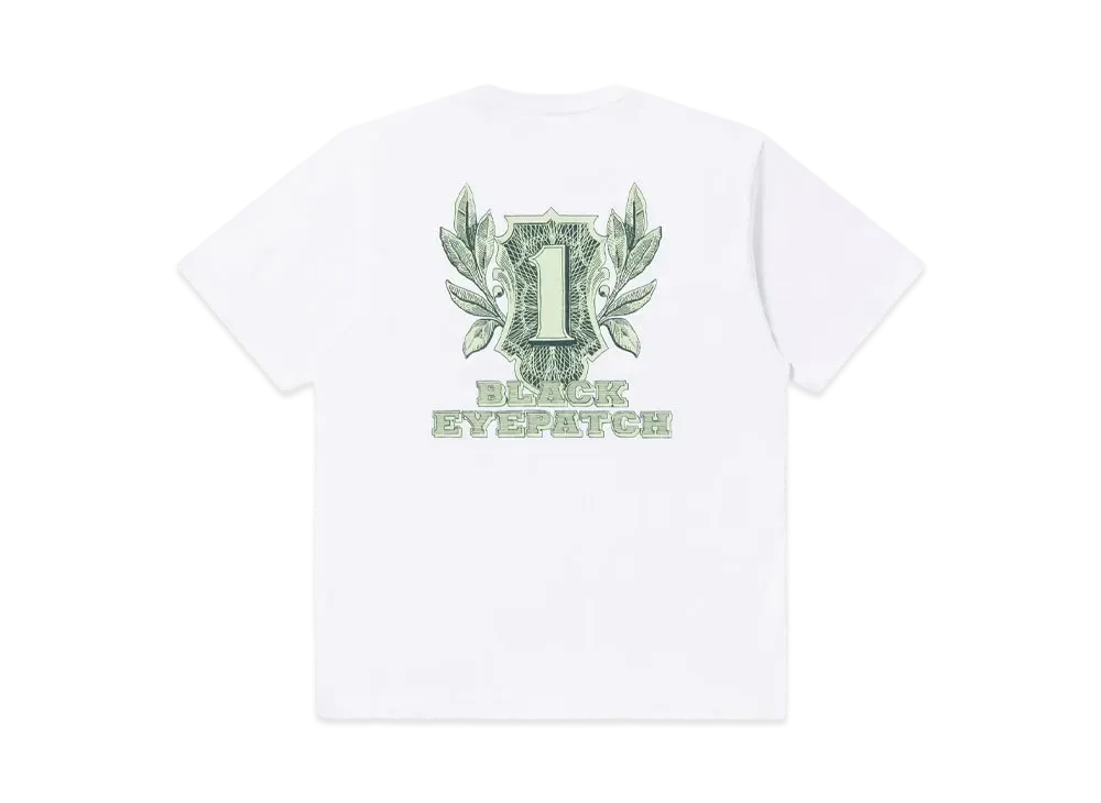 BlackEyePatch One Buck Tee "White"