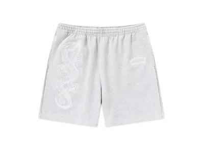BlackEyePatch Chinatown Dragon Sweat Shorts "Gray"