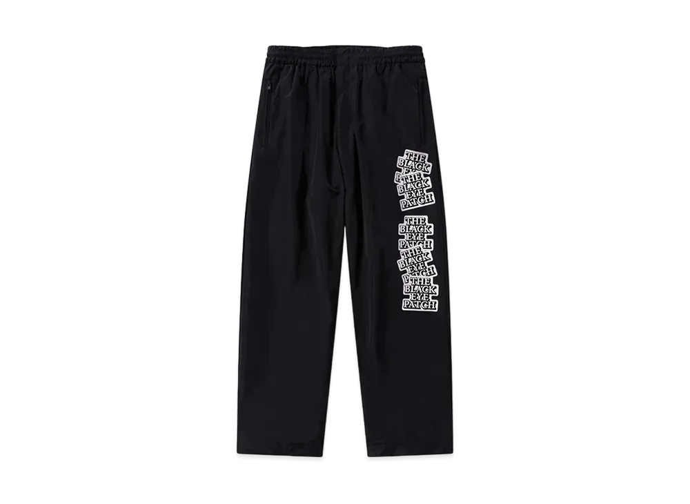 BlackEyePatch Sticker Slapped Ripstop Easy Pants "Black"
