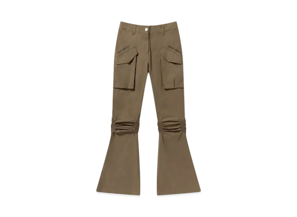 BlackEyePatch Women's Army Stencil Cargo Pants "Olive"