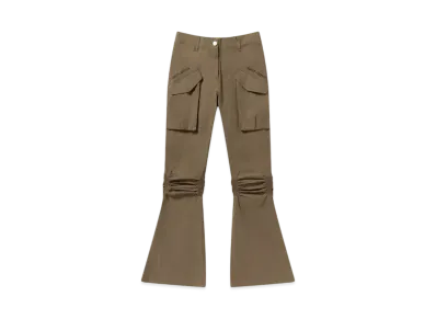 BlackEyePatch Women's Army Stencil Cargo Pants "Olive"