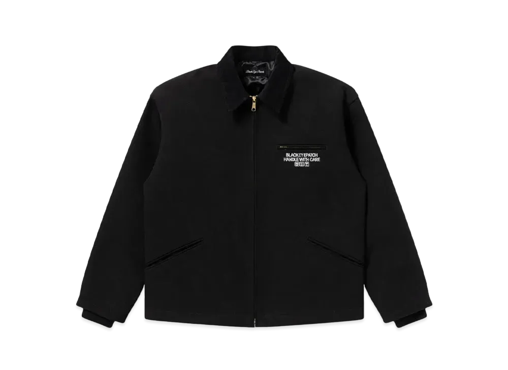 BlackEyePatch HWC Label Embroidered Duck Jacket "Black"