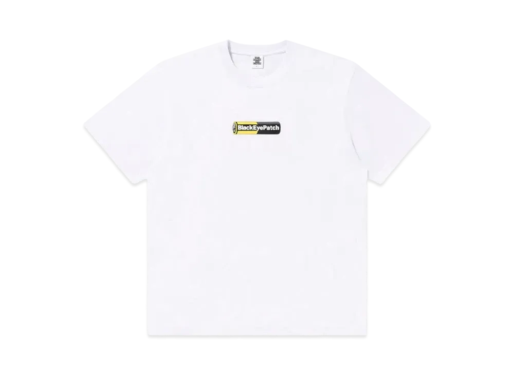 BlackEyePatch Battery Logo Tee "White"