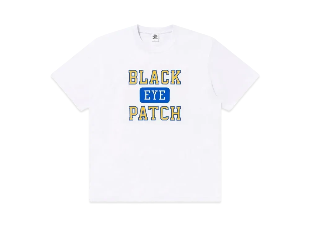 BlackEyePatch College Logo Tee "White"