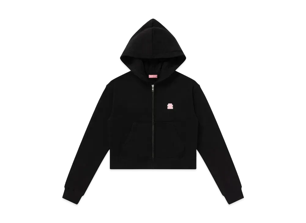BlackEyePatch Small OG Label Zip Hoodie "Black"