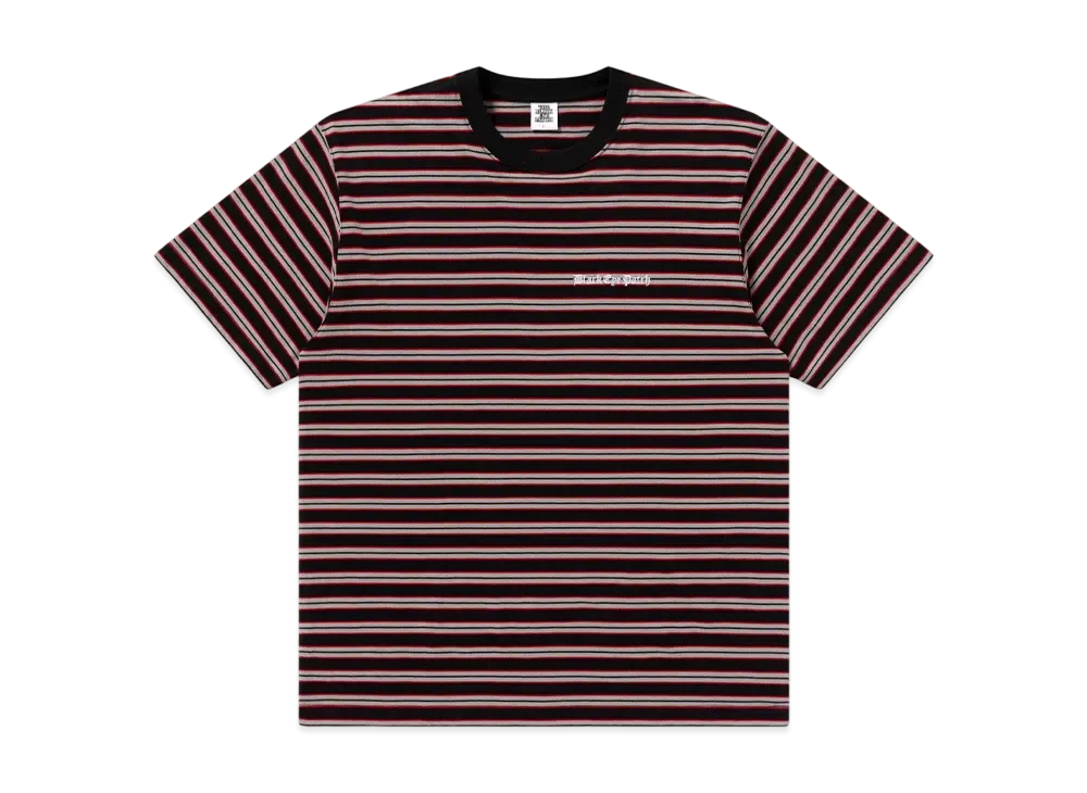 BlackEyePatch Blackletter Bordered Tee "Brown"