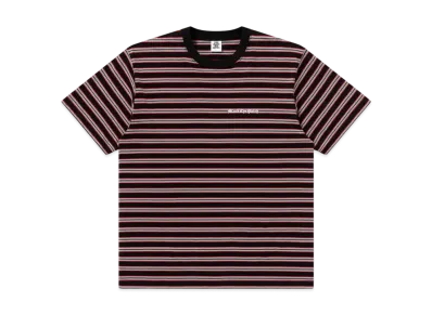 BlackEyePatch Blackletter Bordered Tee "Brown"