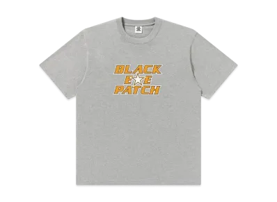 BlackEyePatch Serpetine Star Logo Tee "Heather Gray"