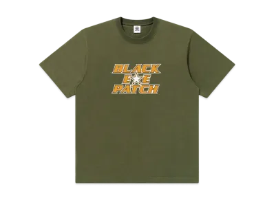 BlackEyePatch Serpetine Star Logo Tee "Olive"