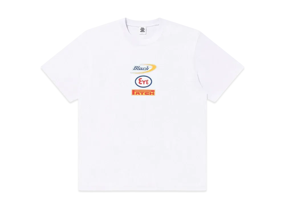 BlackEyePatch Racing Sponsors Tee "White"