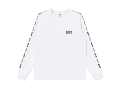 BlackEyePatch HWC Embroidered Raglan L/S Tee "White"