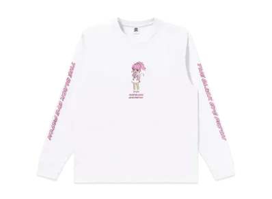 BlackEyePatch Devil Girl L/S Tee "White"