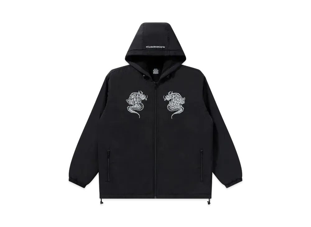 BlackEyePatch Dragons Fleece Lined Hoodie "Black"