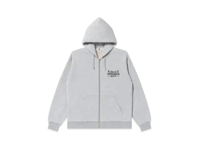 BlackEyePatch Oldtown Tokyo Zip Hoodie "Hether Gray"