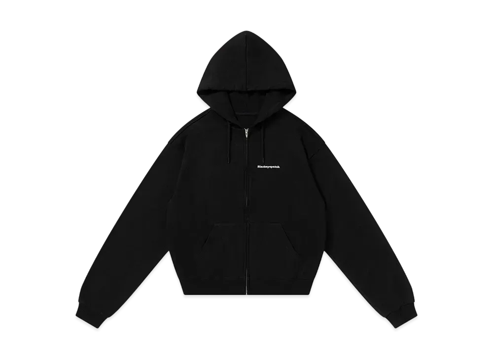 BlackEyePatch Big Business Statement Zip Hoodie "Black"