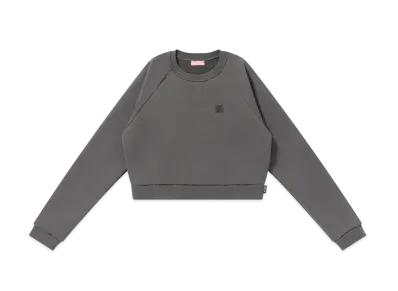 BlackEyePatch Og Label Patched Raglan Crew Sweat "Charcoal"