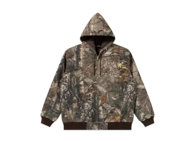 BlackEyePatch Hwc Real Tree Camo Hooded Jacket "Brown"