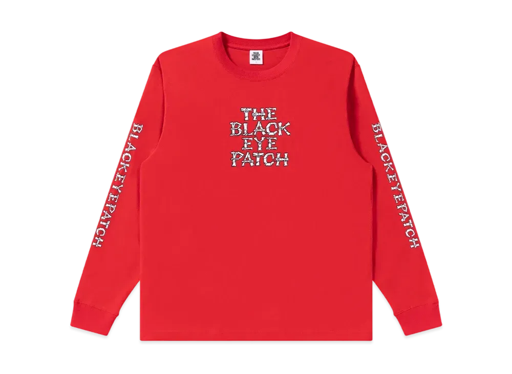 BlackEyePatch Og Bamboo L/S Tee "Red"