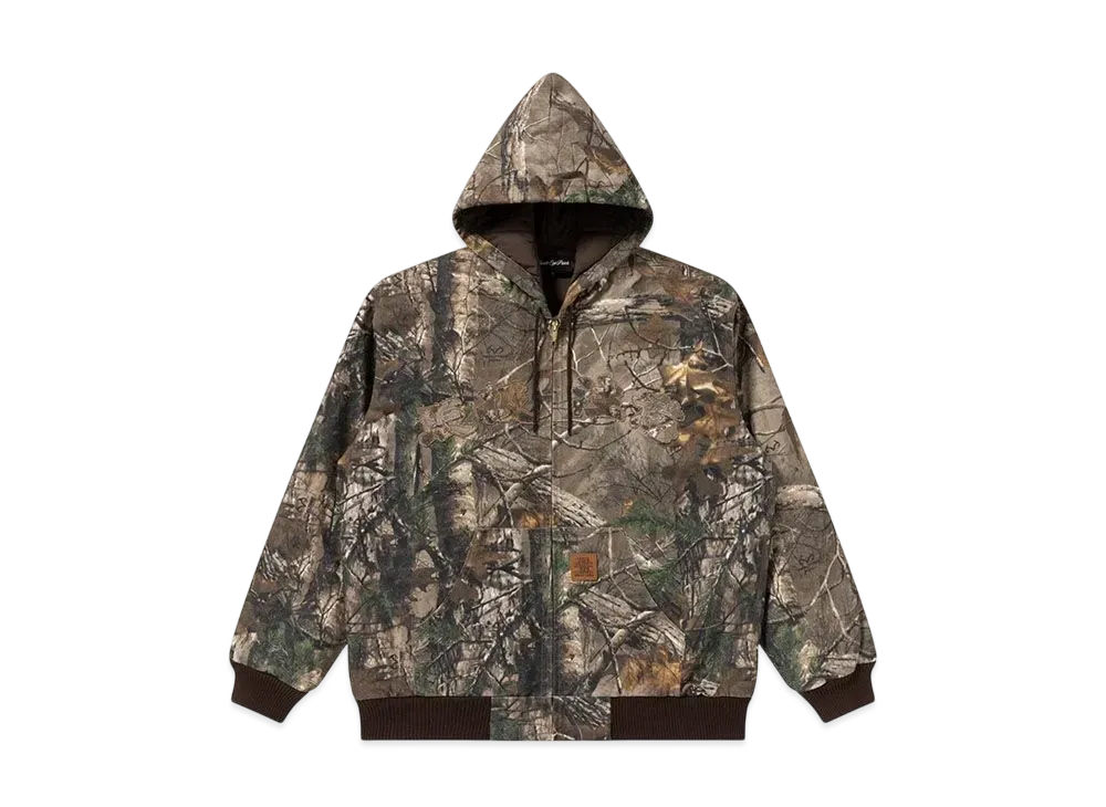 BlackEyePatch Hwc Real Tree Camo Hooded Jacket "Brown"