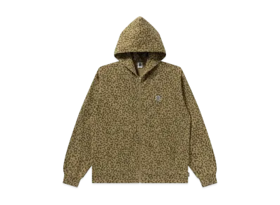 BlackEyePatch Small Og Leopard Zip Hoodie "Sand"