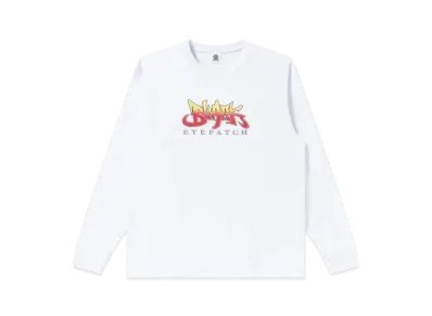 BlackEyePatch Blazed LOGo L/S Tee "White"
