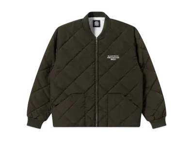 BlackEyePatch Hwc Label Embroidered Quilted Jacket "Olive"