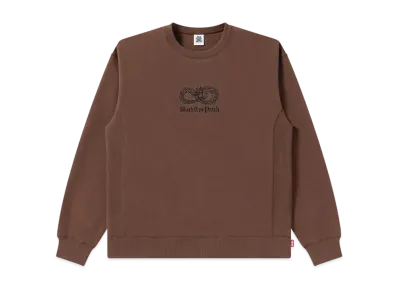 BlackEyePatch Chinatown Store Crew Sweat "Brown"