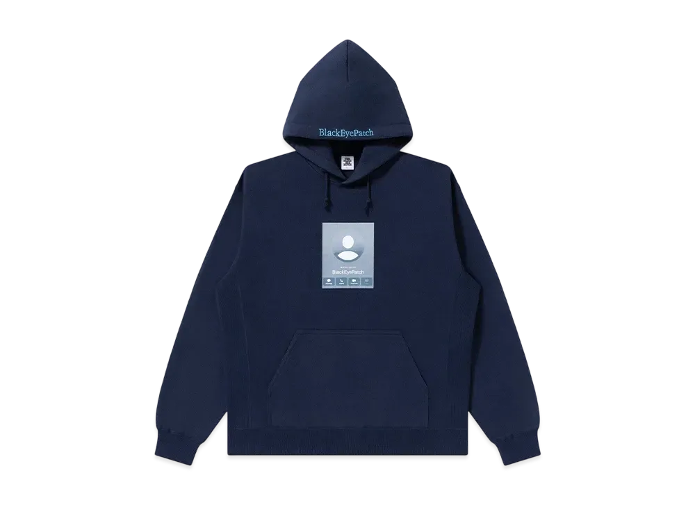 BlackEyePatch Contact Info Hoodie "Navy"
