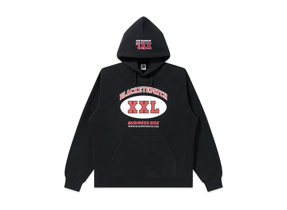 BlackEyePatch Business Size Hoodie "Black"