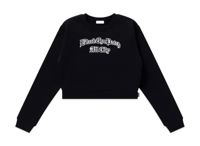 BlackEyePatch All City O.E. Sprayed Crew Sweat "Black"