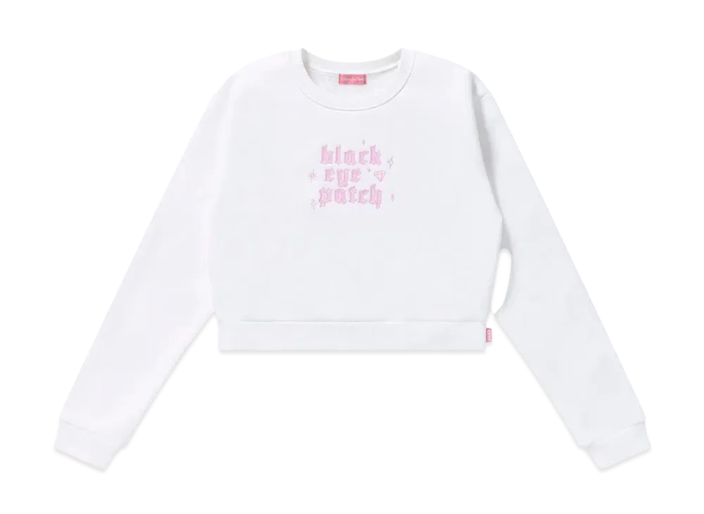 BlackEyePatch Sketched Oe Diamond Crew Sweat "White"