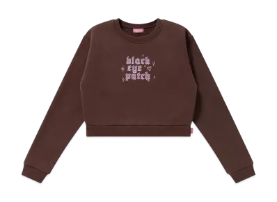 BlackEyePatch Sketched Oe Diamond Crew Sweat "Brown"