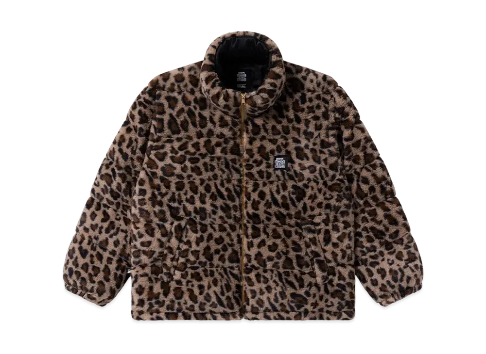 BlackEyePatch OG Label Leopard First Down "Brown"