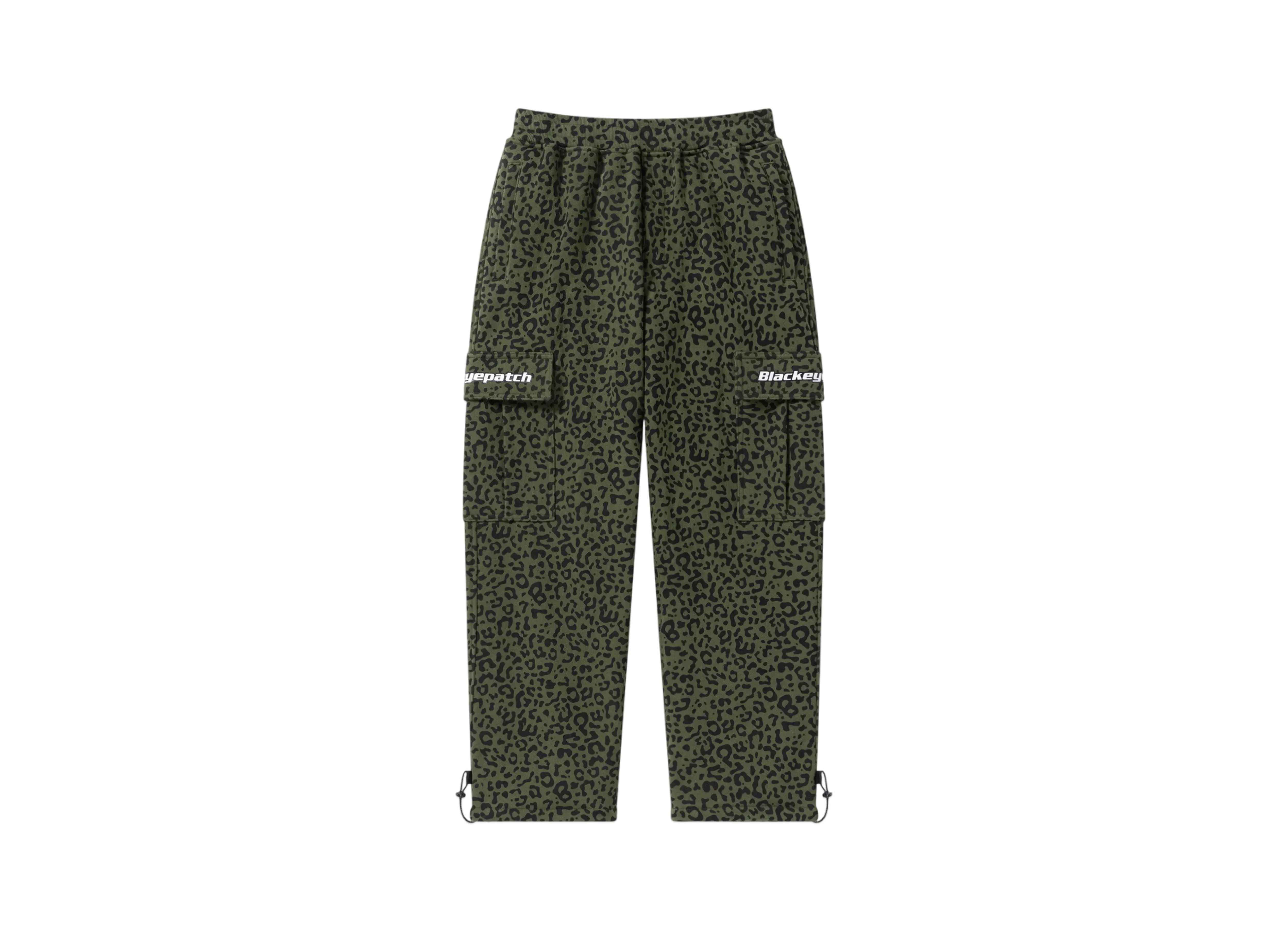 BlackEyePatch Tactical Logo Leopard Cargo Pants "Olive"