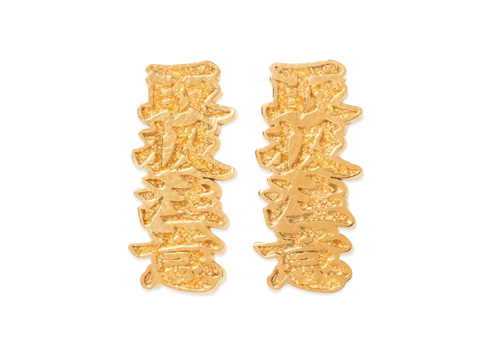 BlackEyePatch Hwc Earrings "Gold"